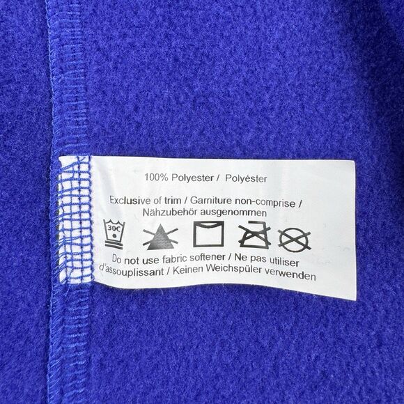 ARC'TERYX Polartec Strato Full Zip Jacket Mens XXL Purple Blue Polartec Fleece - Picture 15 of 16